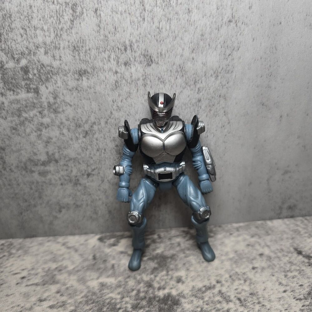 Kamen Rider Dragon Knight 2008 Blank Knight 4" Bandai Action Figure Masked Rider